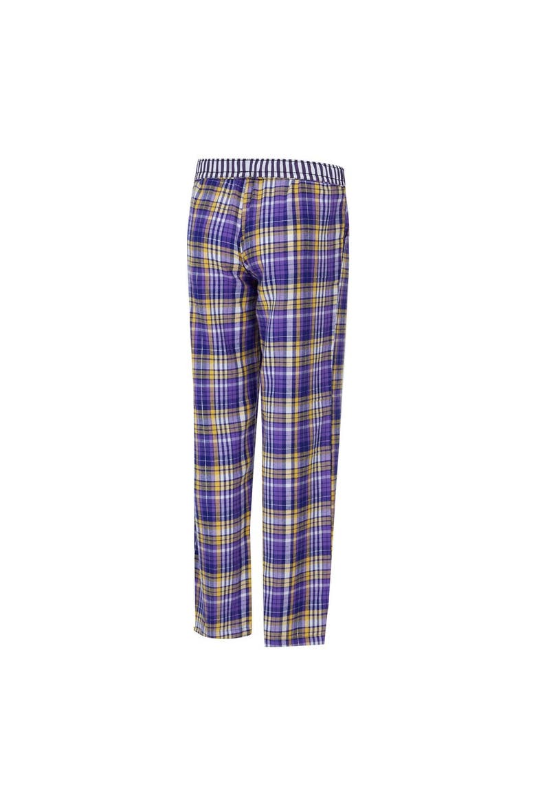 Women's Concepts Sport  Purple Minnesota Vikings Laney Plaid Tri-Blend Pants, Alternate, color, Purple