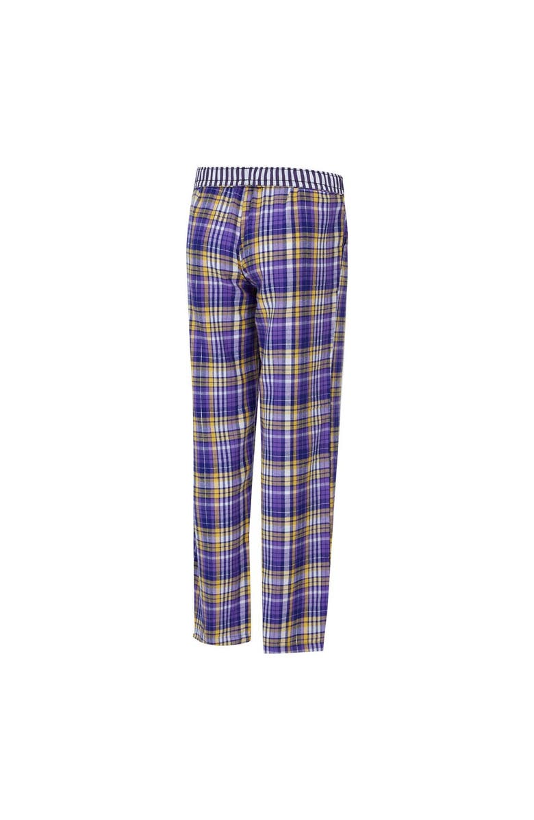CONCEPTS SPORT Women's Concepts Sport  Purple Minnesota Vikings Laney Plaid Tri-Blend Pants, Alternate, color, Purple