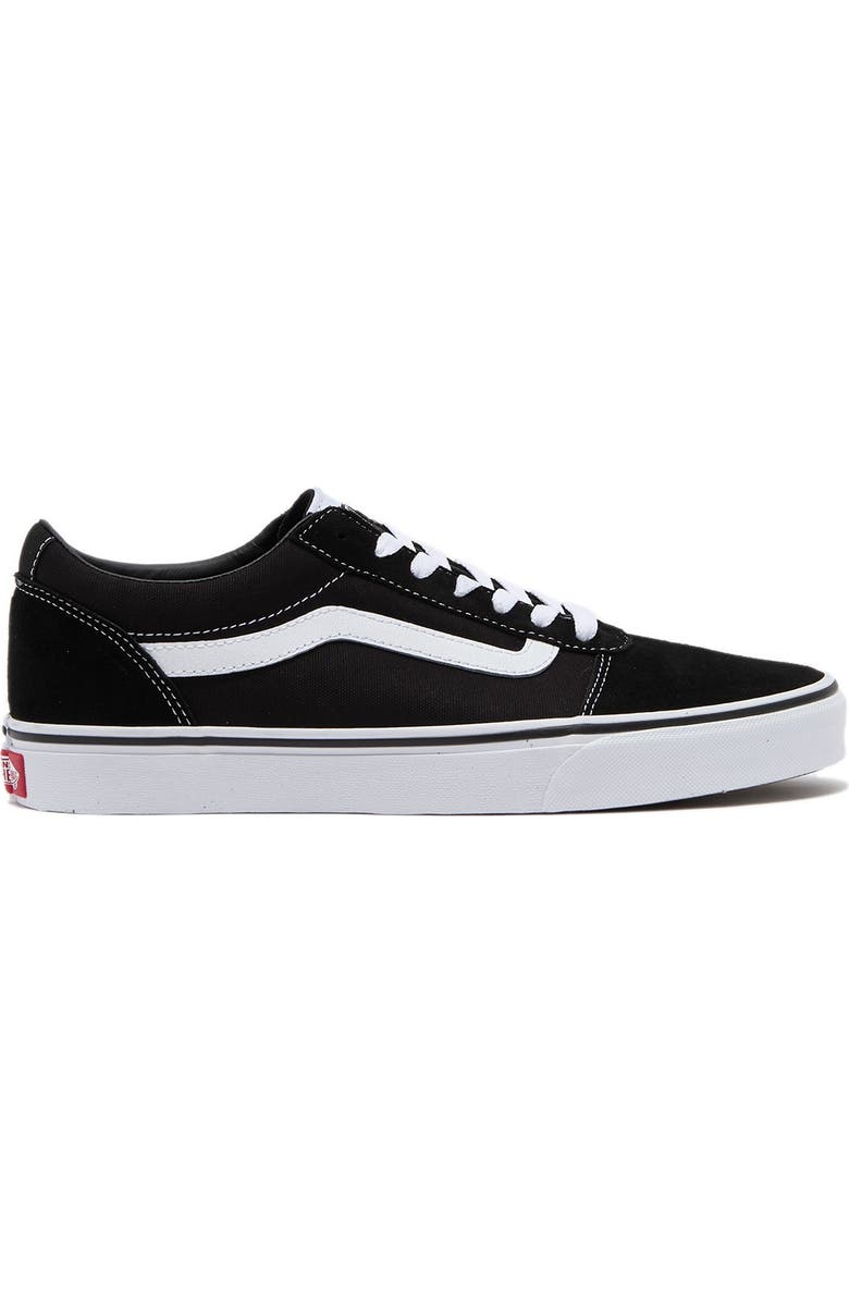 Vans Gender Inclusive Ward Sneaker, Alternate, color, Suede Canvas Black