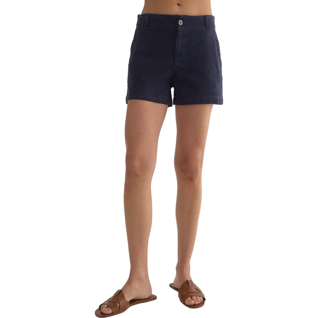 Shop Bella Dahl Elle Playa Shorts In Italian Navy