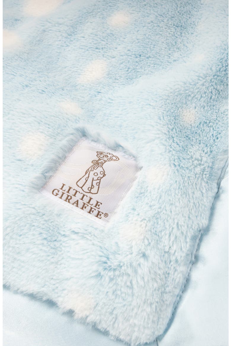 Luxe Urchin Blanket, Alternate, color, BLUE