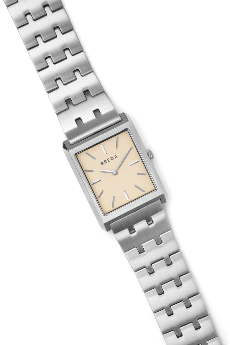 Virgil Bracelet Watch, 26mm, Alternate, color, SILVER