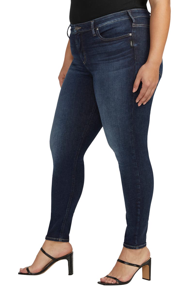 Silver Jeans Co. Infinite Fit Skinny Jeans, Alternate, color, 