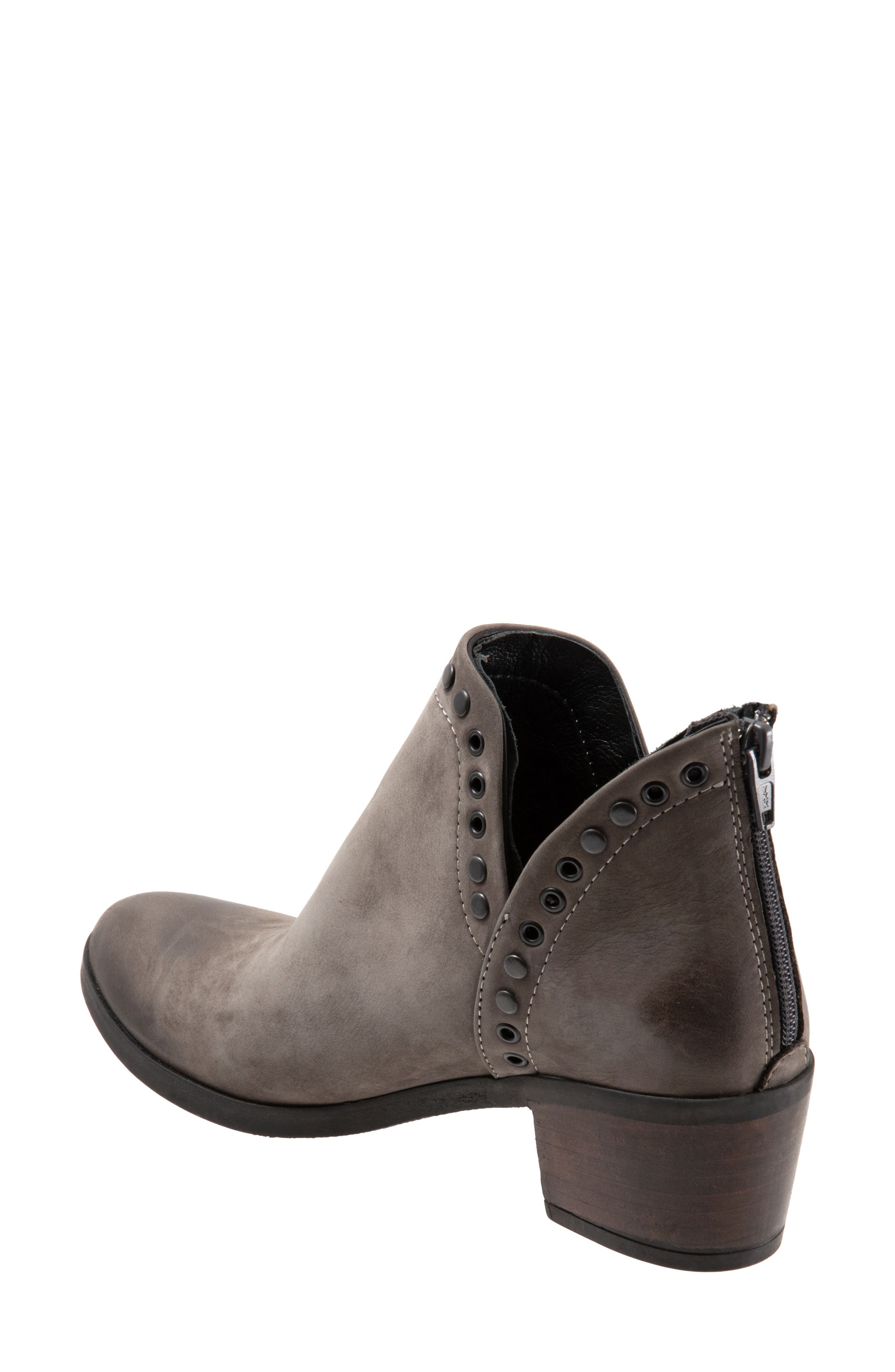 Cora Bootie, Alternate, color, GREY NUBUC