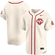 Nike Men's Nike  Cream Ohio State Buckeyes Limited Alternate Wordmark Jersey