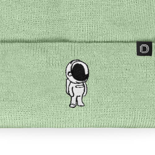 Dalix Astronaut Beanie In Light Green