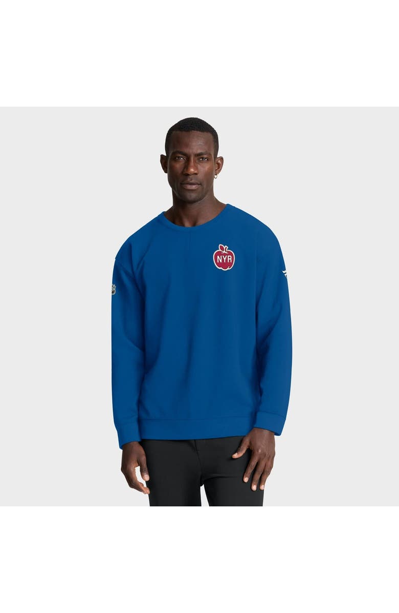 FANATICS Men's Fanatics Blue New York Rangers 2026 NHL Winter Classic Authentic Pro Sweatshirt, Main, color, Blue