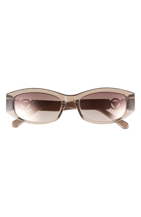 54mm Oval Sunglasses