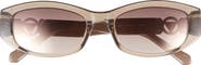 GUESS 54mm Oval Sunglasses