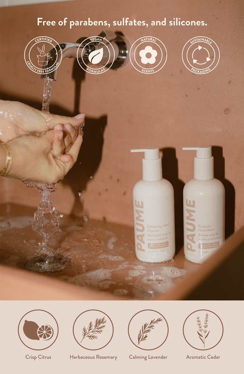 PAUME Hand Cleanser & Hand Balm Set $78 Value, Alternate, color, 