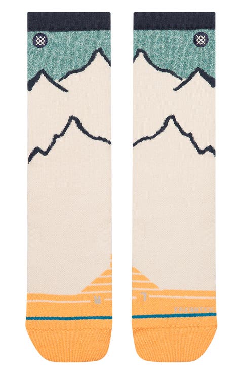 Peaking Hike Crew Socks