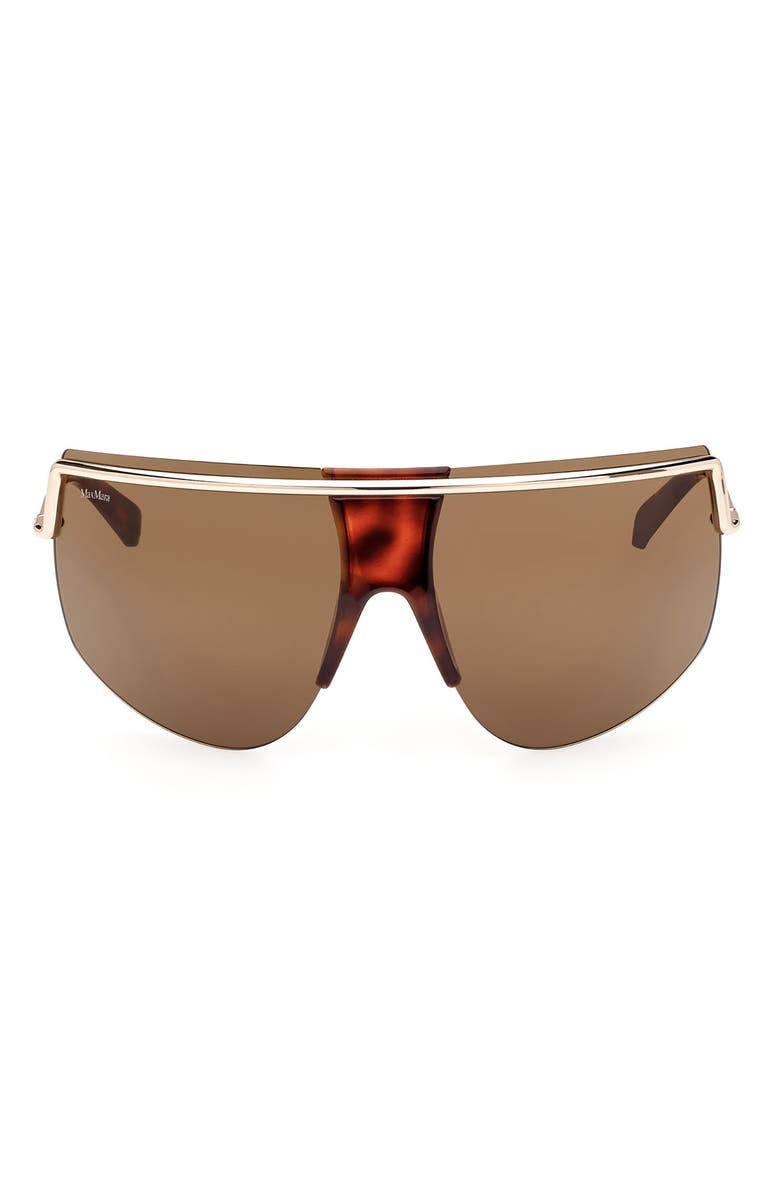 Max Mara 70mm Shield Sunglasses, Main, color, 