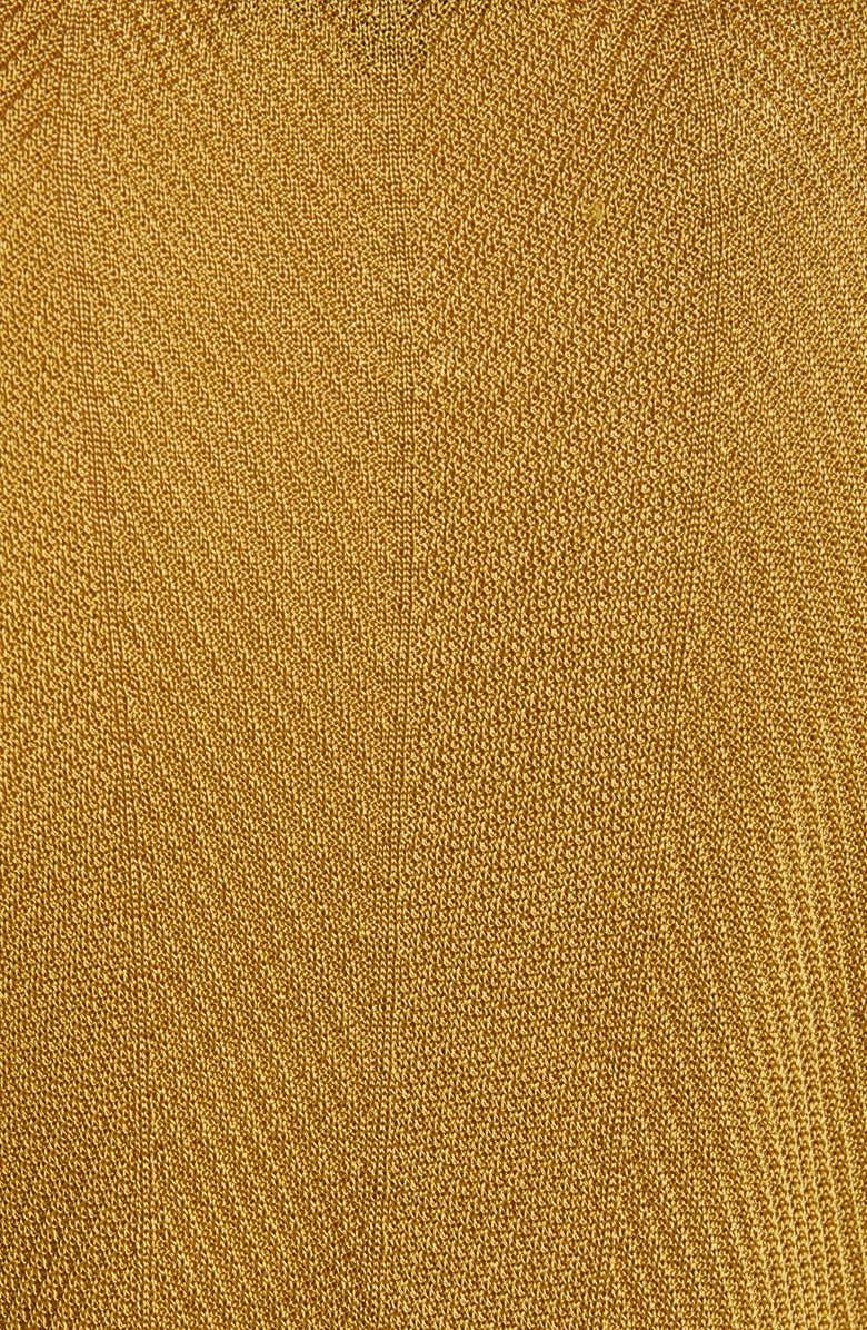 rag & bone Three Quarter Sleeve Polo, Alternate, color, Seedgrn