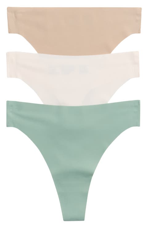 Cool Luxe 3-Pack Thongs
