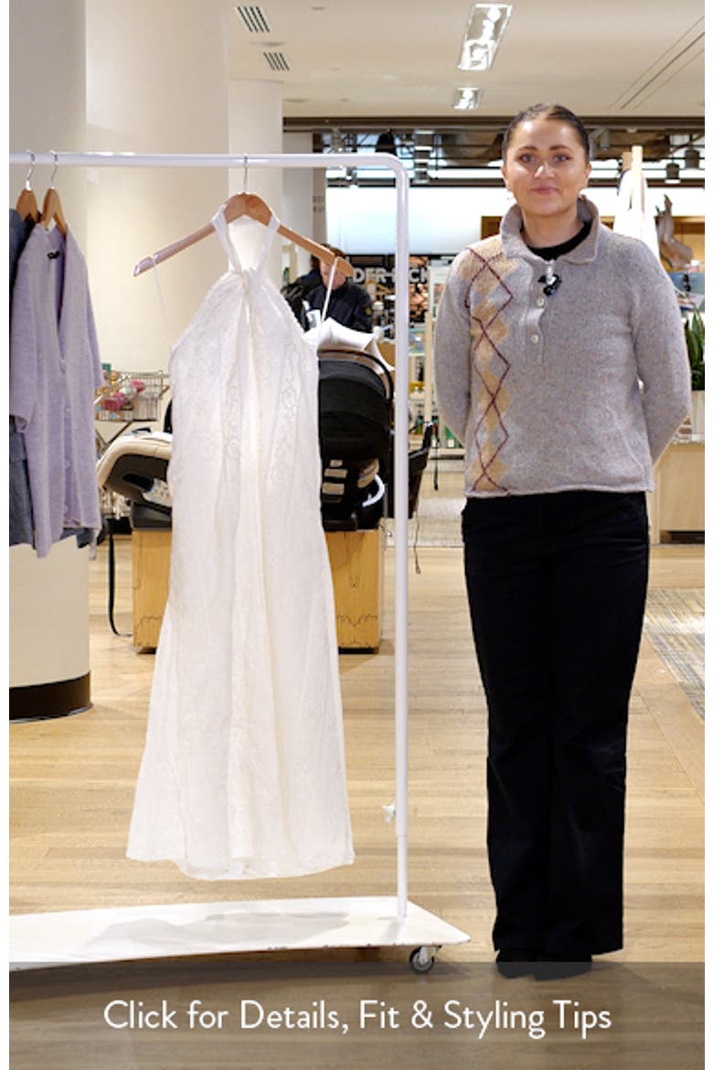 Pienza Halter Maxi Dress video