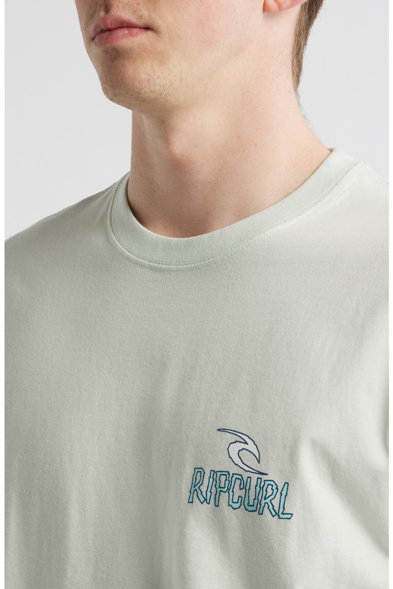 Shred Til Dead Cotton Graphic T-Shirt, Alternate, color, GREEN MIST