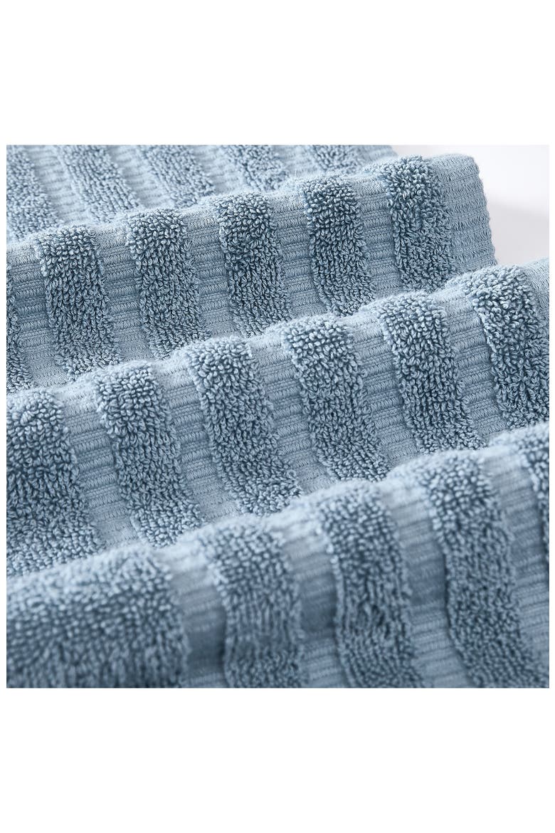 Yard Dyed 6-Piece Towel Set, Alternate, color, BLUE