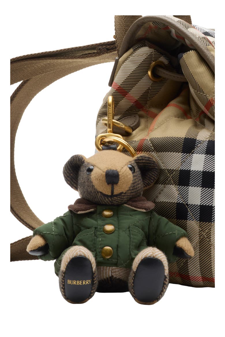 Thomas Bear Charm, Alternate, color, Shale green