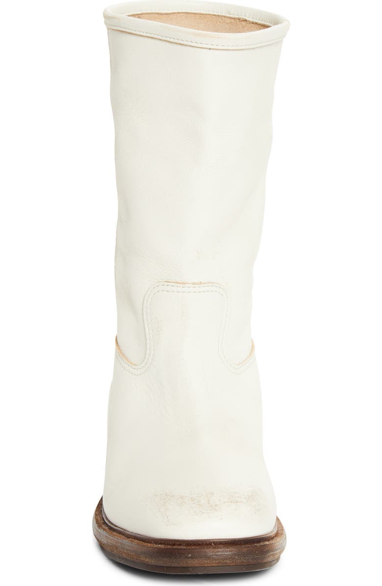 Prada Leather Boot, Alternate, color, Talco