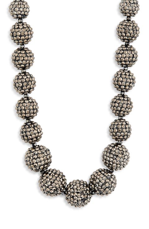 Pavé Ball Necklace
