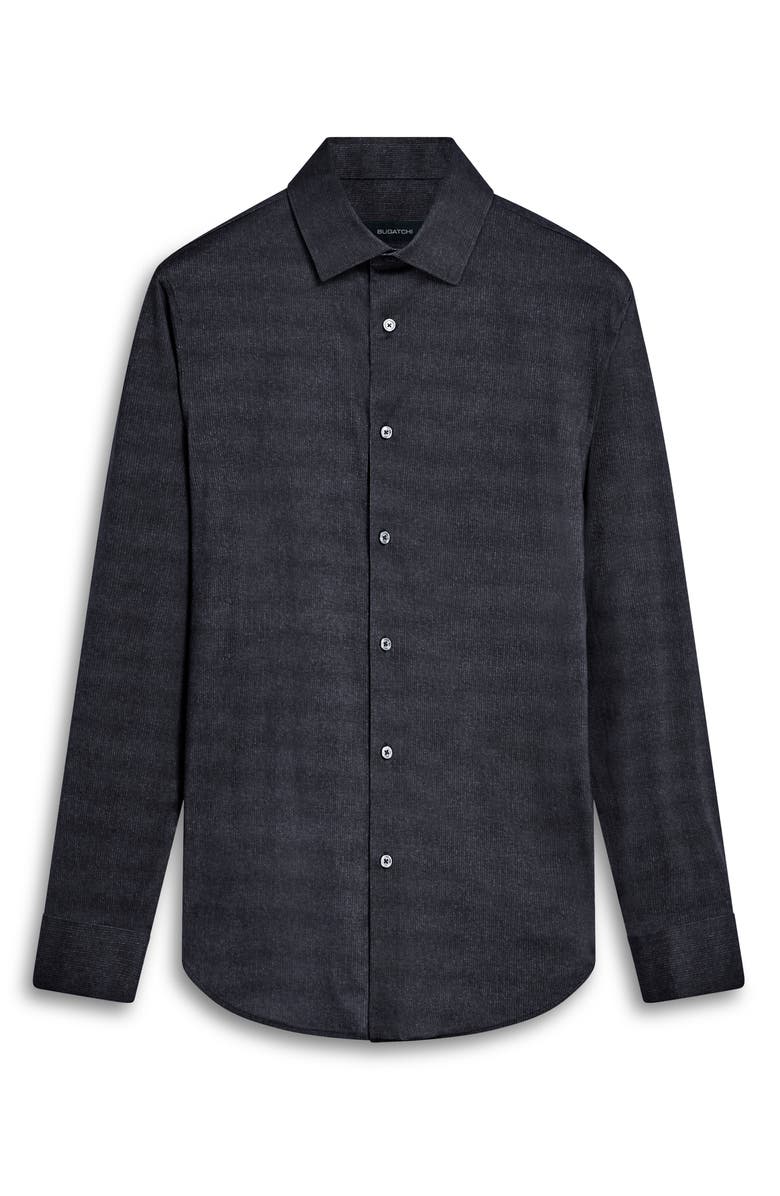 Bugatchi James OoohCotton<sup>®</sup> Mélange Button-Up Shirt, Alternate, color, 