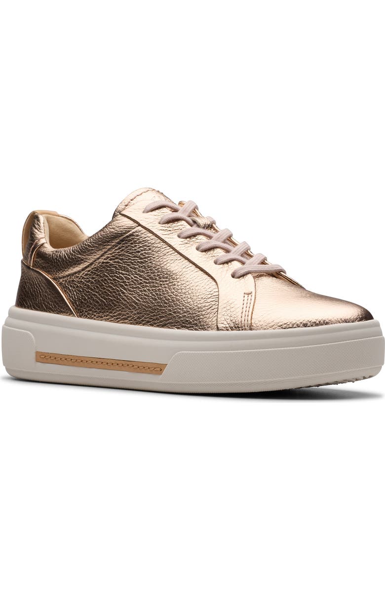Clarks<sup>®</sup> Hollyhock Walk Sneaker, Main, color, Copper Metallic