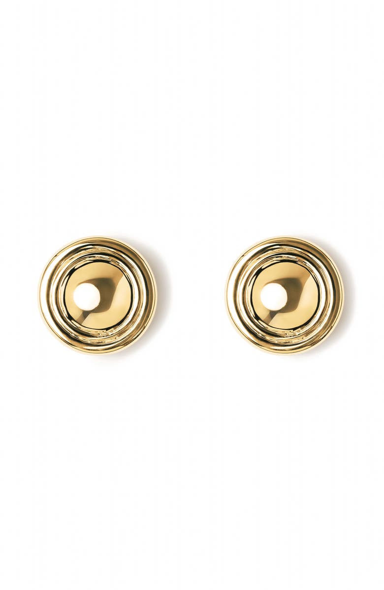 Lié Studio The Eloise Stud Earrings, Main, color, Gold