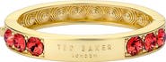 Ted Baker Rosie Crystal Hinged Bangle Bracelet