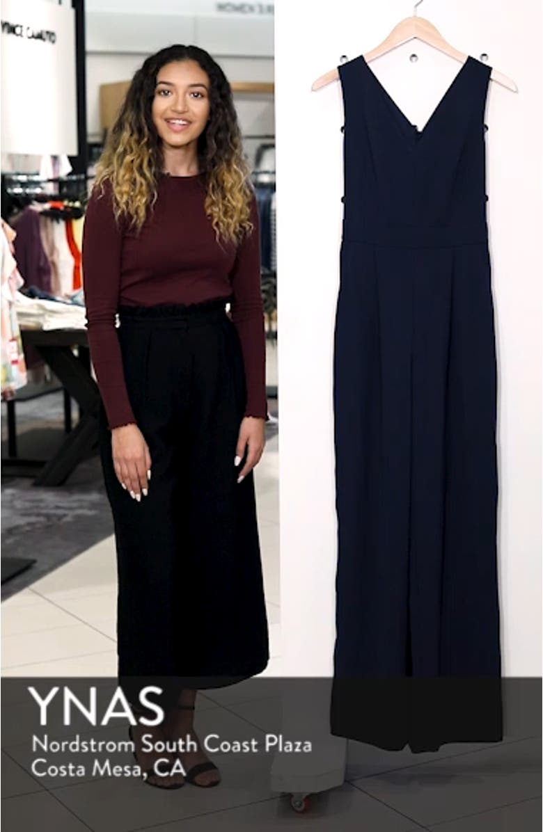 Cutout Back Jumpsuit, sales video thumbnail