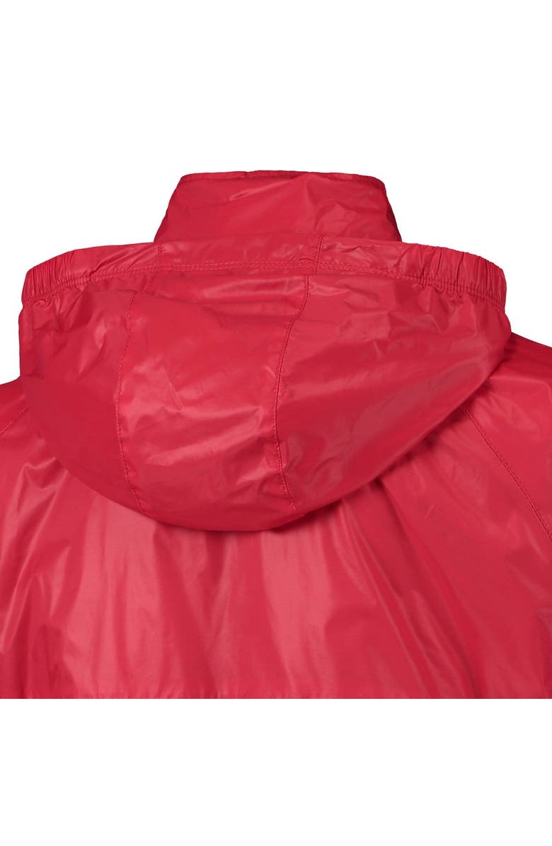 Outerstuff Youth Red/Black Detroit Red Wings Goal Line Full-Zip Hoodie Windbreaker Jacket, Alternate, color, 