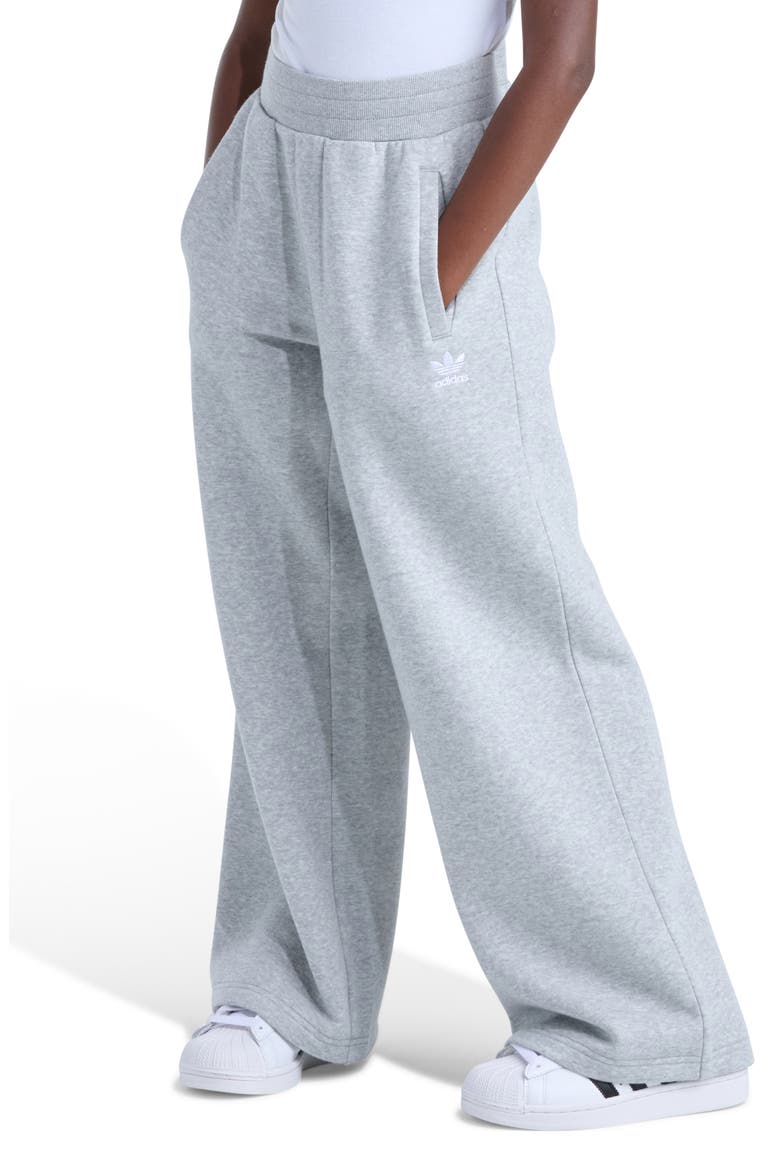 Kids' Essential OG Wide Leg Sweatpants, Alternate, color, GREY HEATHER