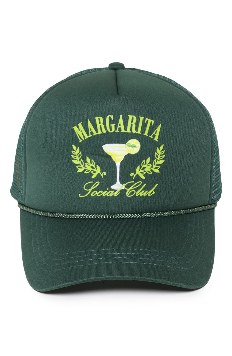 David & Young Margarita Social Club Trucker Cap, Alternate, color, 