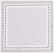 maje 90x90 printed silk scarf