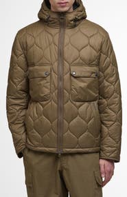Barbour Re-Engineered Hooded Quilted Jacket