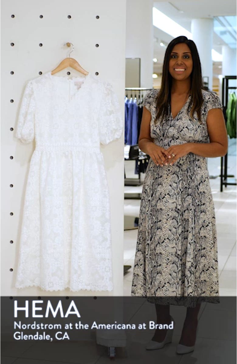 V-Neck Lace Dress, sales video thumbnail