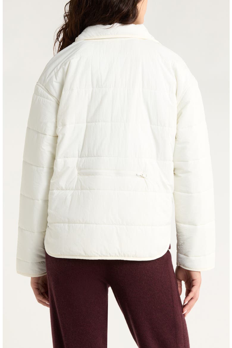 Quilted Packable Jacket, Alternate, color, IVORY EGRET