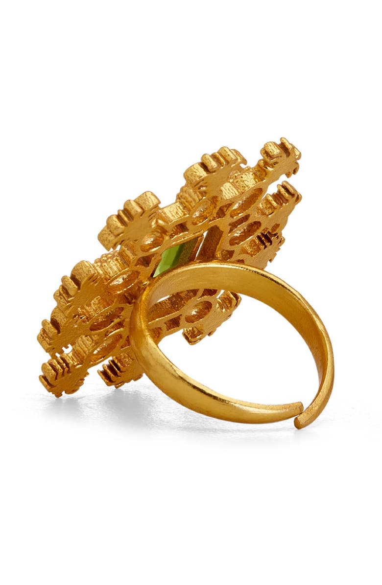 Dhwani Bhansal PÏNA RING, Alternate, color, Gold Plated