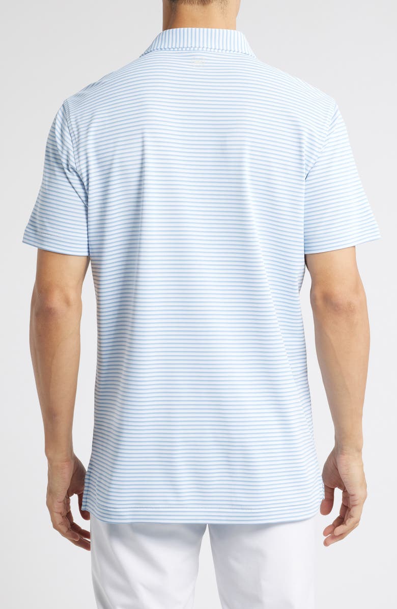 Peter Millar Crown Crafted Tempo Performance Polo, Alternate, color, White/ Angelite