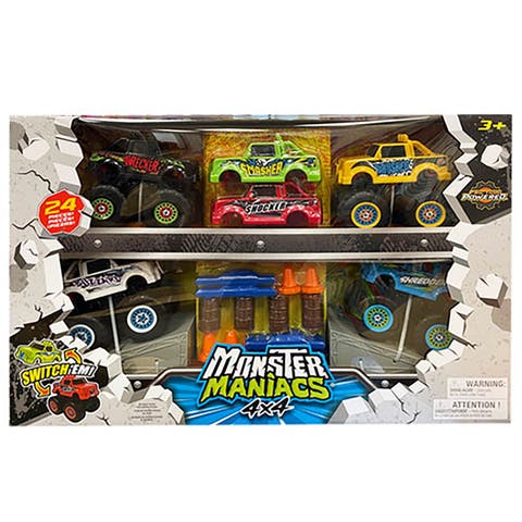 Switch Ems Monster Trucks 24 Piece Set