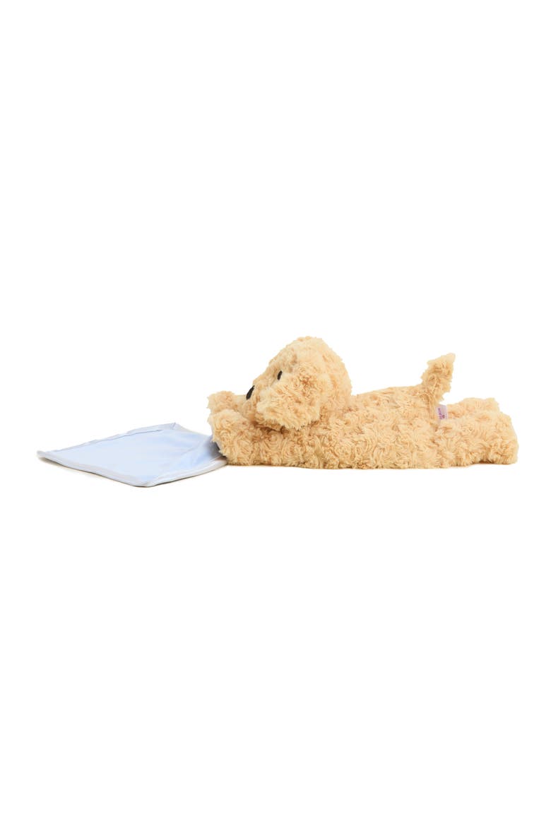 Dog Blanket Plush Toy, Alternate, color, Gold