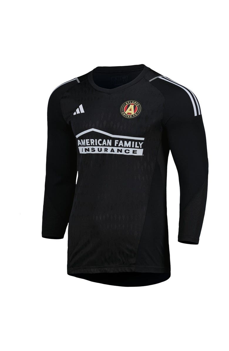 adidas Men's adidas Black Atlanta United FC 2023 Goalkeeper Long Sleeve Replica Jersey, Alternate, color, Black