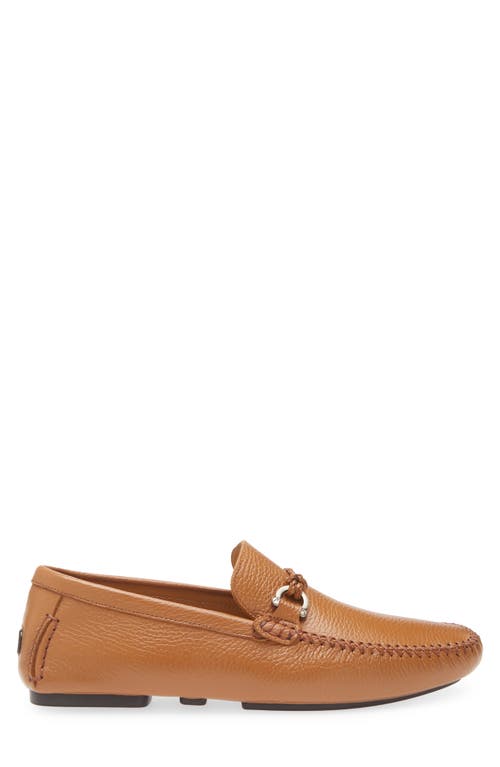 Mezlan Bit Loafer Driving Shoe In Tan