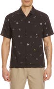 Quiksilver Beach Club Casual Short Sleeve Button-Up Shirt