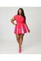 selected Red & Pink Heart Print
