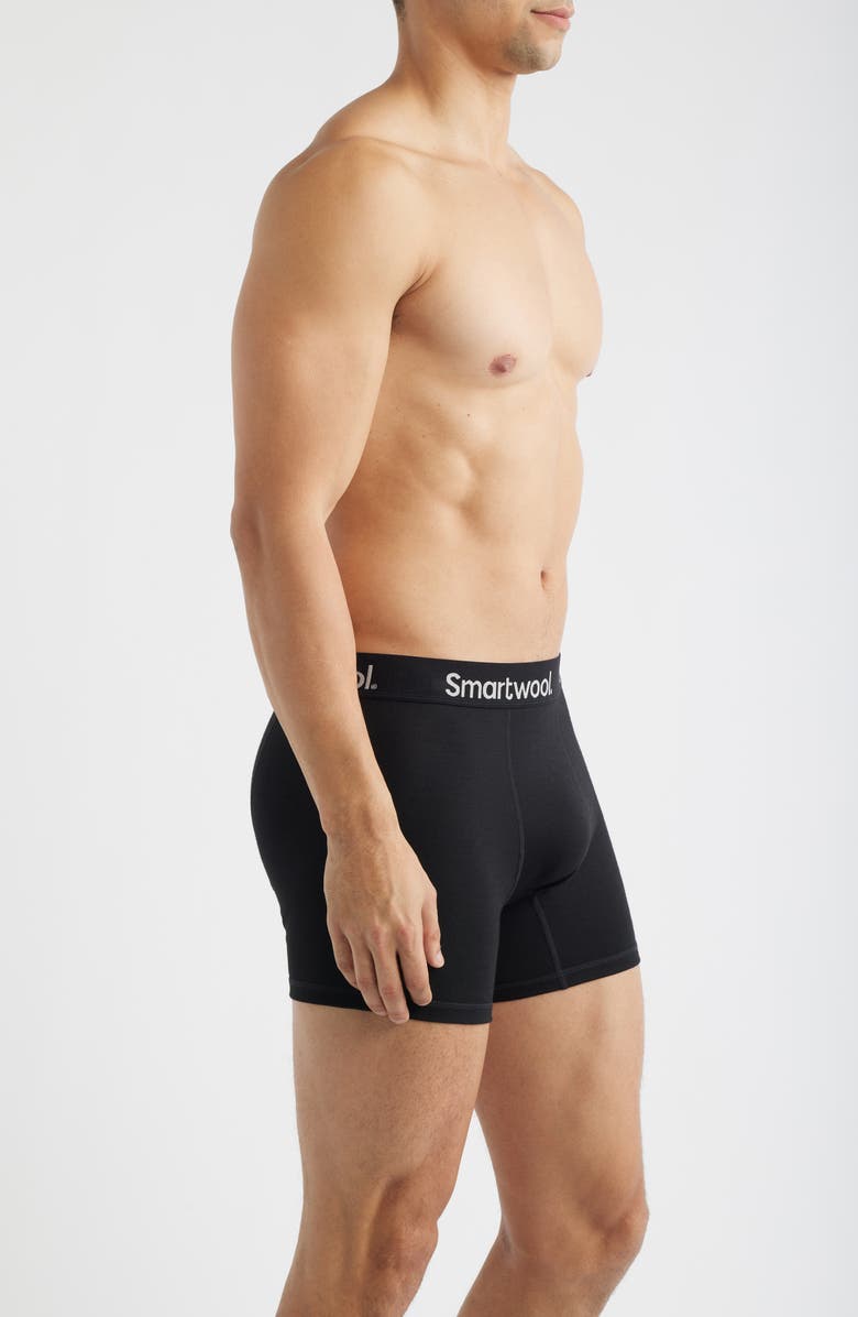 Smartwool Active Boxer Briefs, Alternate, color, Black
