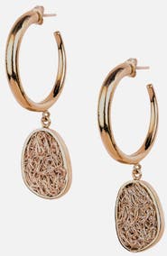 Daniela Millan Jewelry Element Hoops Earrings