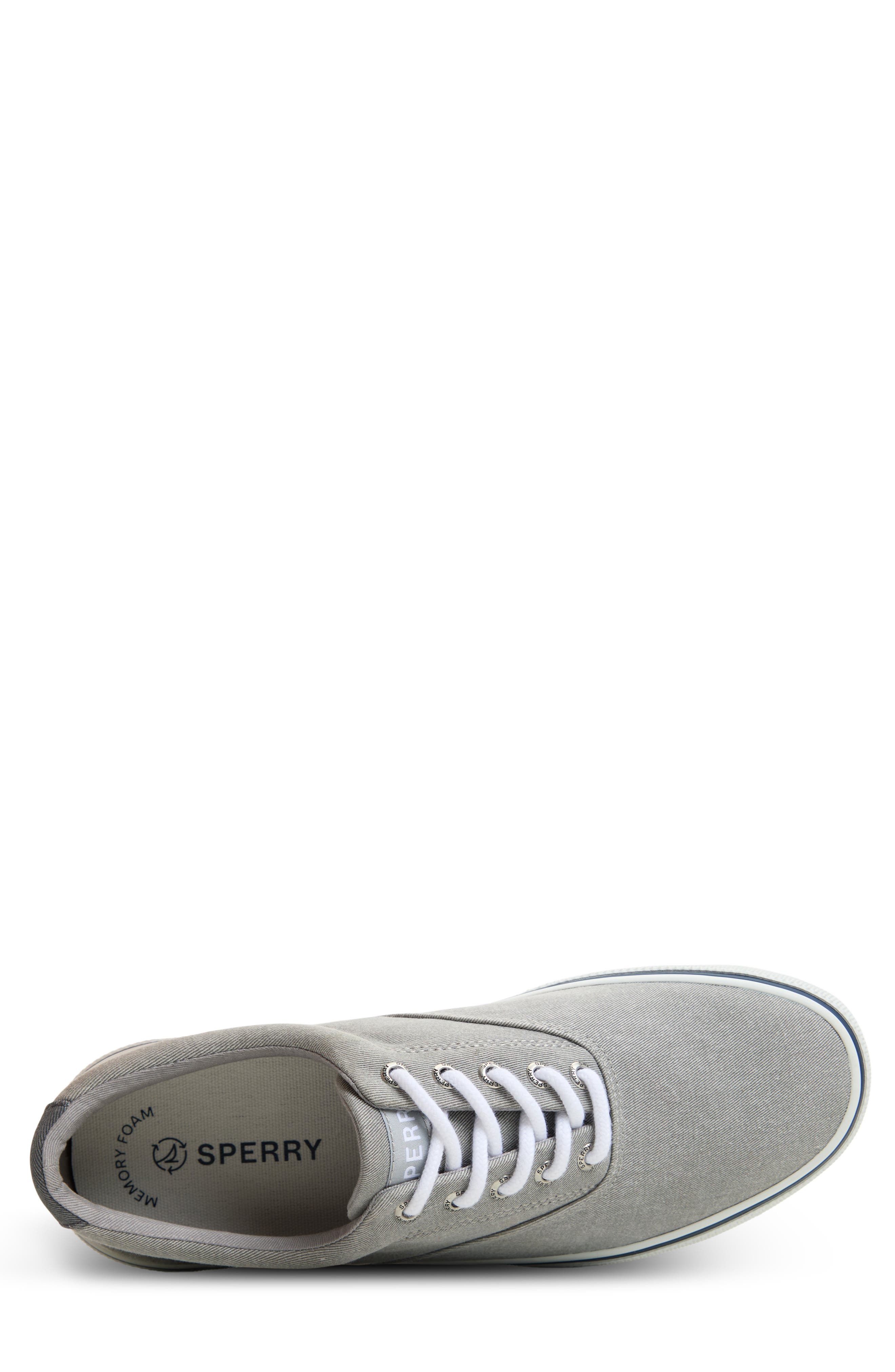 Sperry Halyard CVO Sneaker, Alternate, color, Grey