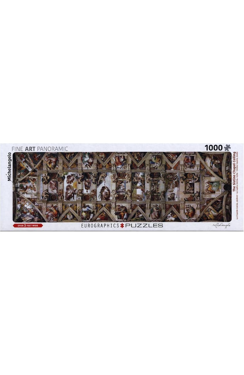 Eurographics The Sistine Chapel Puzzle, 1000 Pieces, Alternate, color, Multicolored