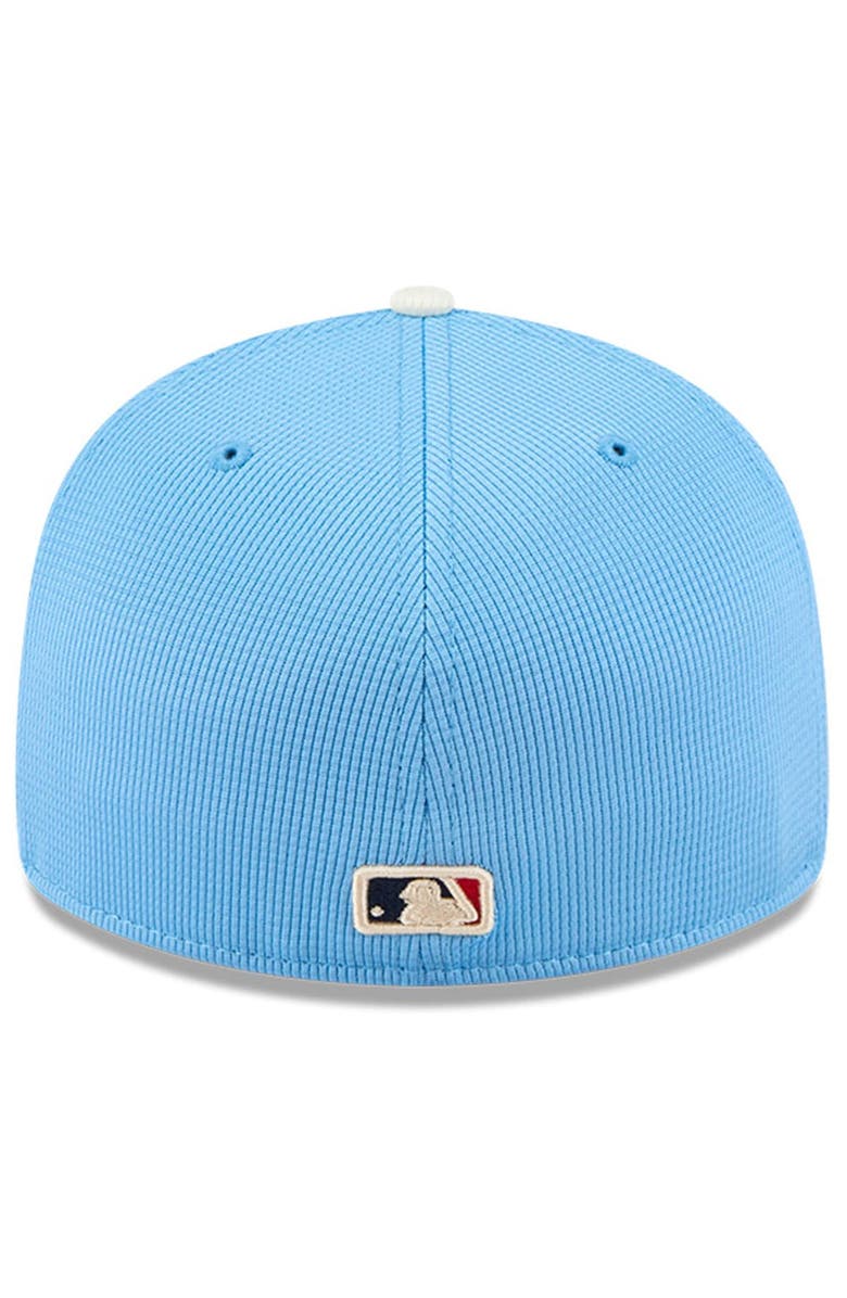 New Era Men's New Era Light Blue Los Angeles Dodgers City Connect Batting Practice Low Profile 59FIFTY Fitted Hat, Alternate, color, Light Blue