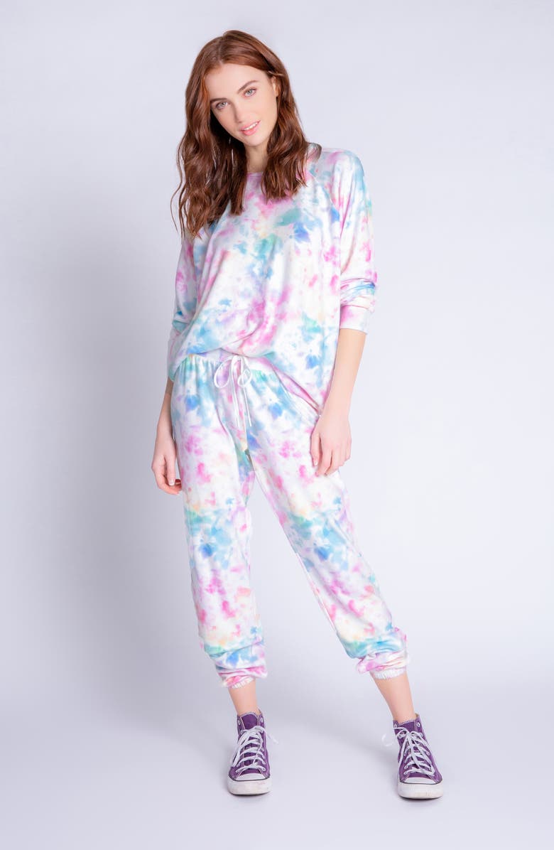 PJ Salvage Sweatshirt & Joggers Lounge Set, Alternate, color, 